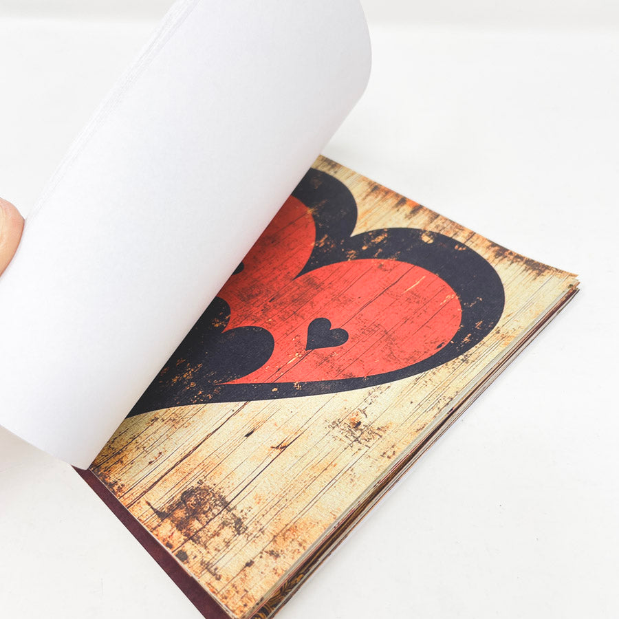 Square Rustic Card Suits Paper Pack