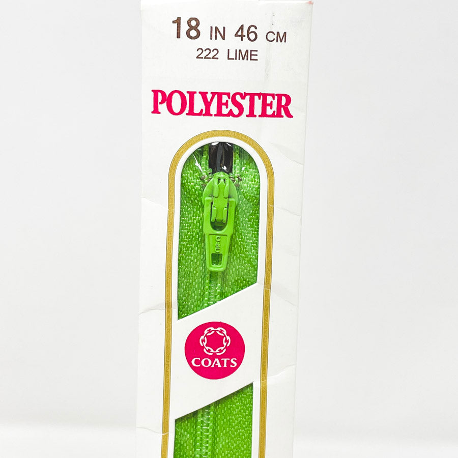 Coats Assorted Zippers - Pick a Color/Length