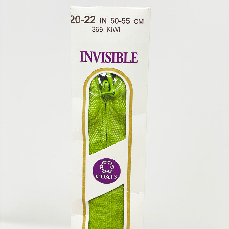 Coats Assorted Zippers - Pick a Color/Length