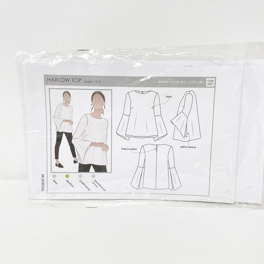 Style Arc Harlow Top Sewing Pattern - Sizes 18-30