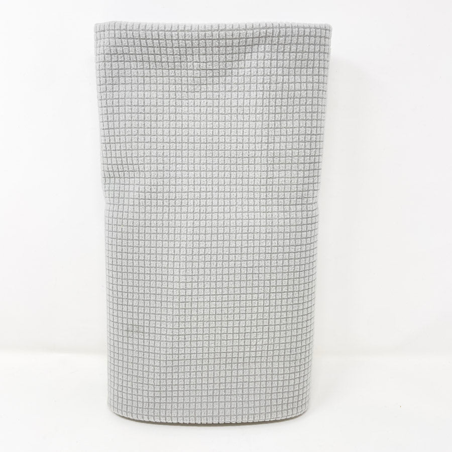 Appx 1 yd - Grey Textured Corduroy Fabric
