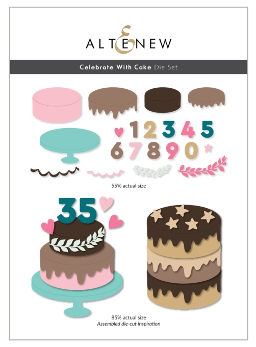 Celebrate With Cake - Altenew Cutting Die Set