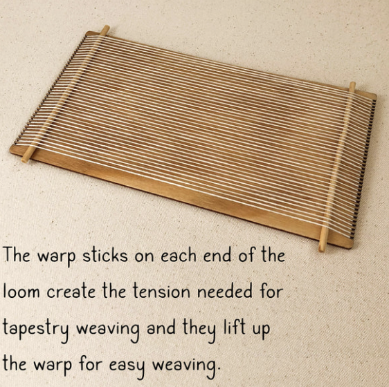 "Annie" Wooden Lap Loom by The Creativity Patch