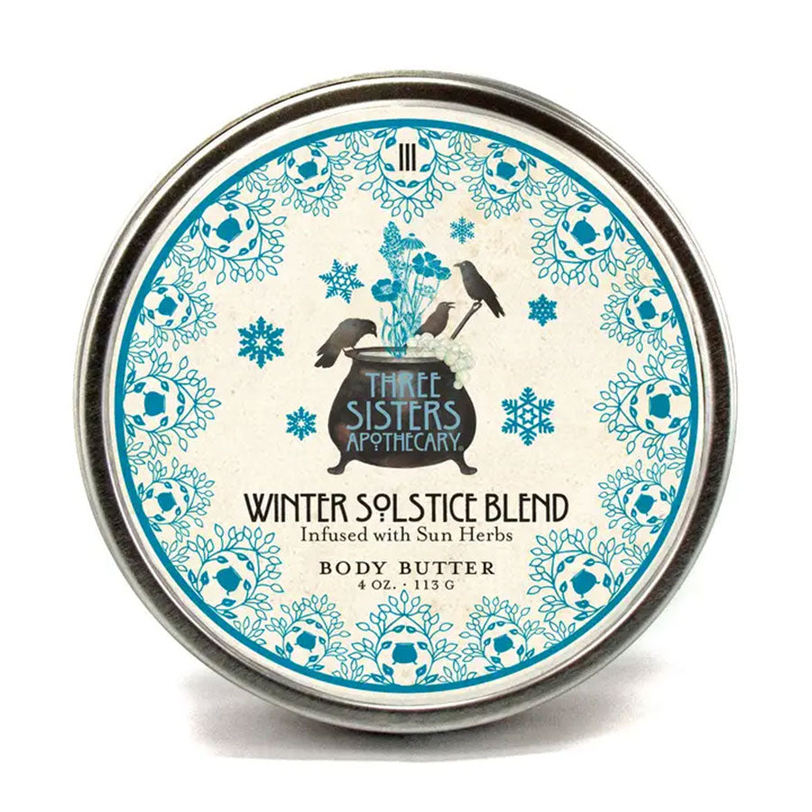 NEW // Three Sisters Apothecary Body Butter - Winter Solstice 4 oz.