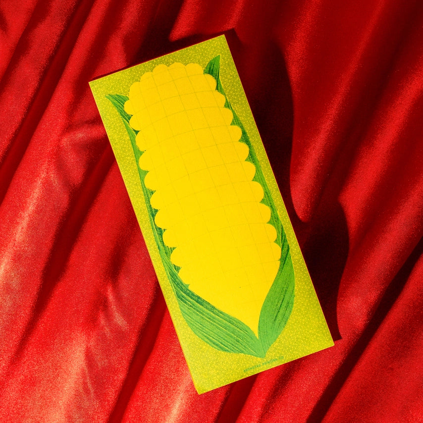 NEW // Ear of Corn Risograph Notepad