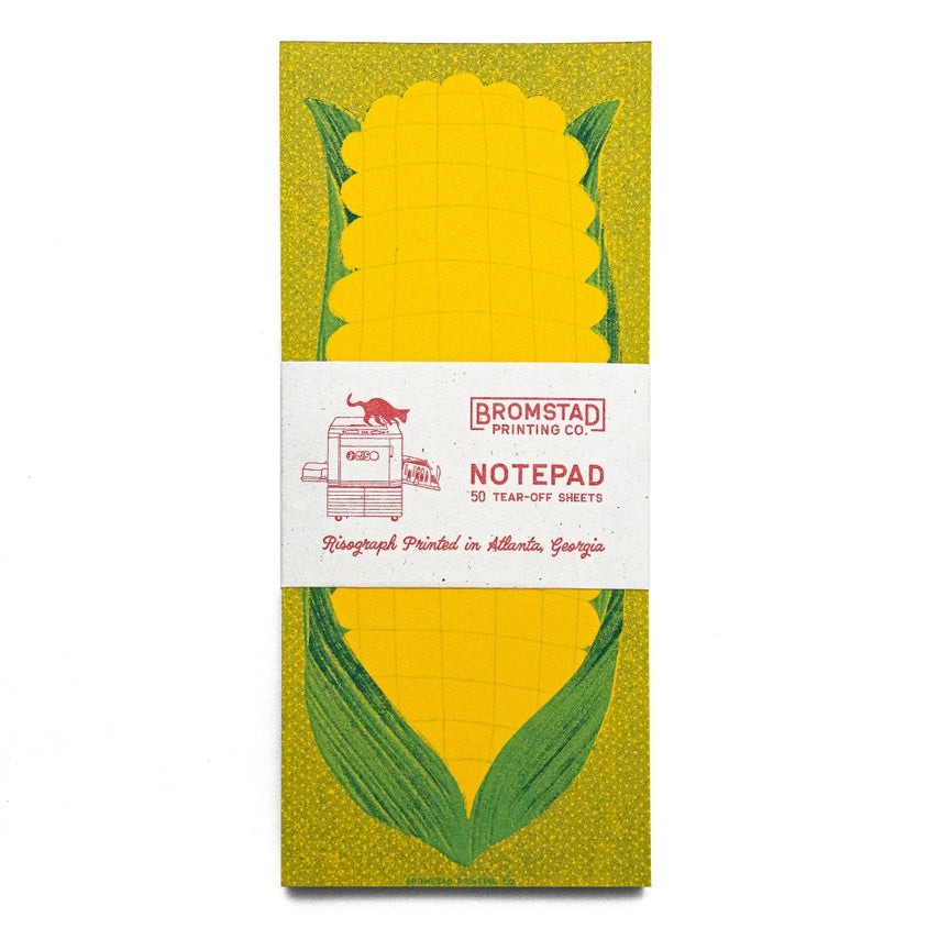 NEW // Ear of Corn Risograph Notepad