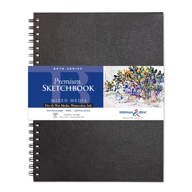 NEW // Stillman & Birn Mixed Media Sketchbooks - Beta Series