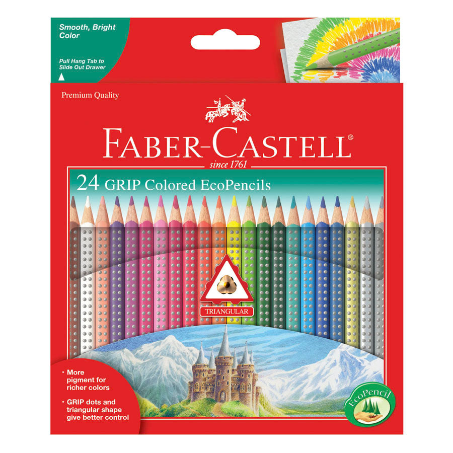 NEW // Faber-Castell Grip EcoPencils (24)