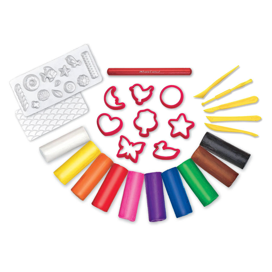 NEW // Faber-Castell Clay Modeling Set for Kids