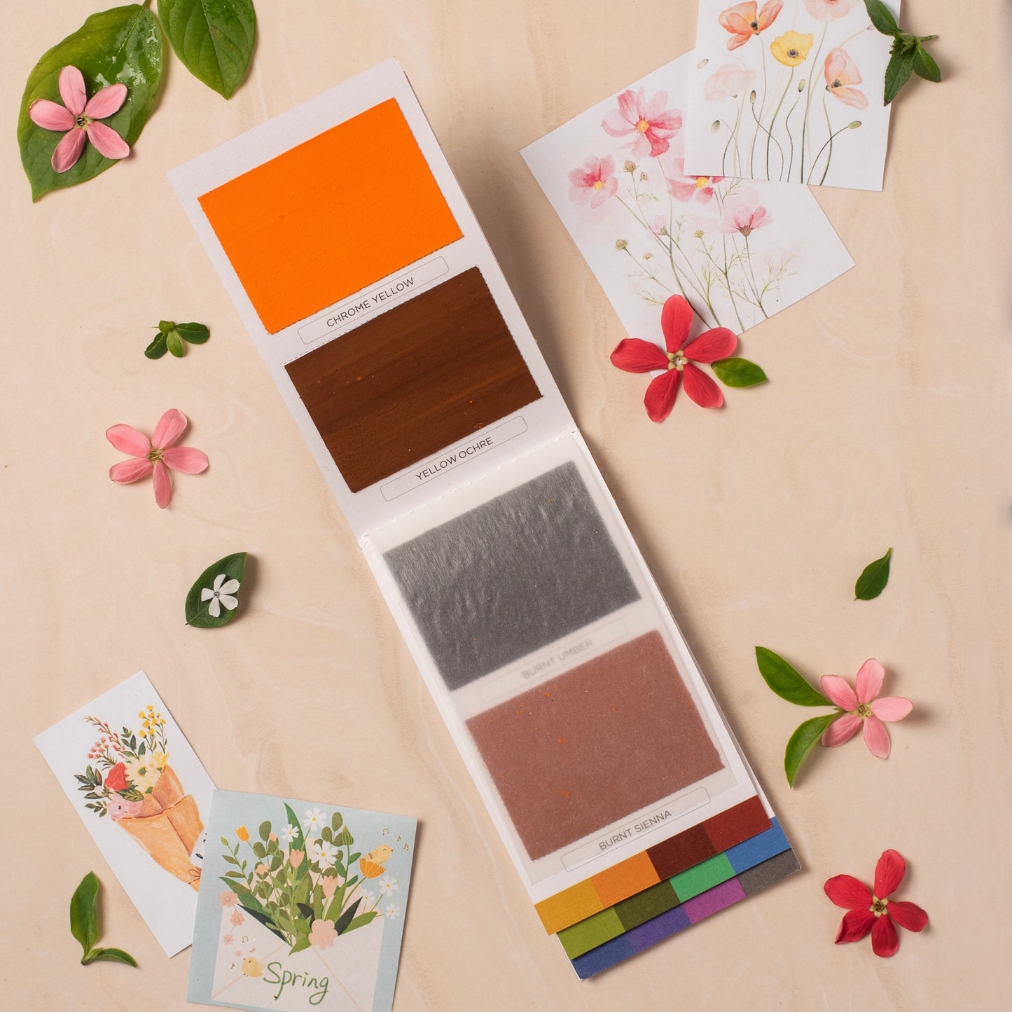 NEW // Viviva Original Colorsheets - 16 Handmade Watercolors