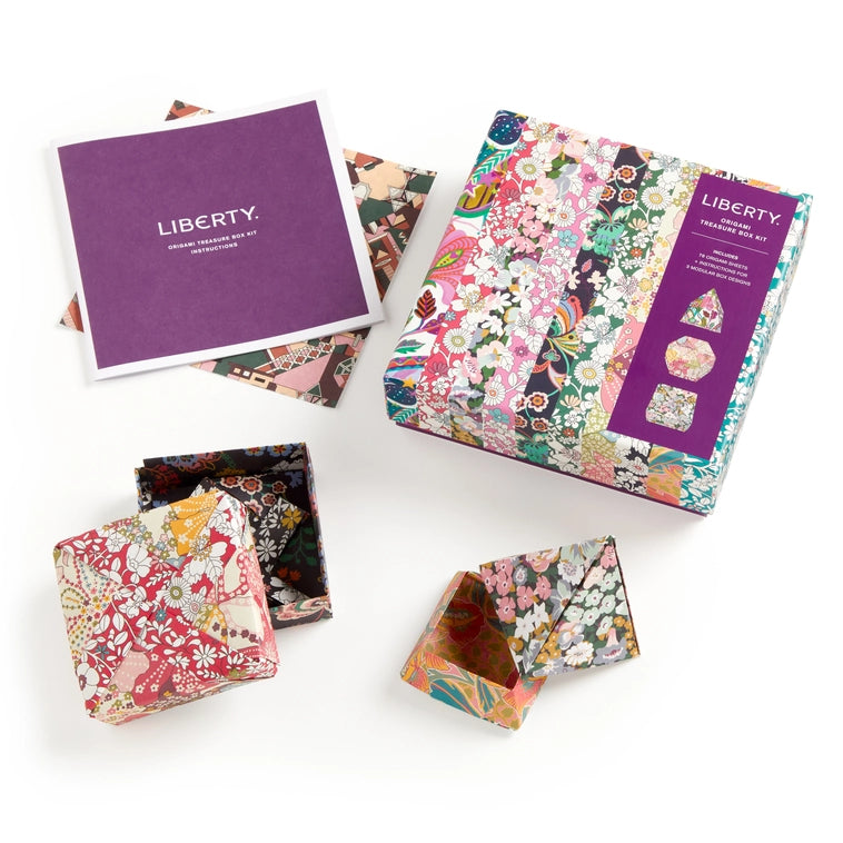 NEW // Liberty Origami Treasure Box Kit