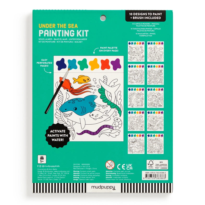 NEW // Kids Painting Kits by Mudpuppy