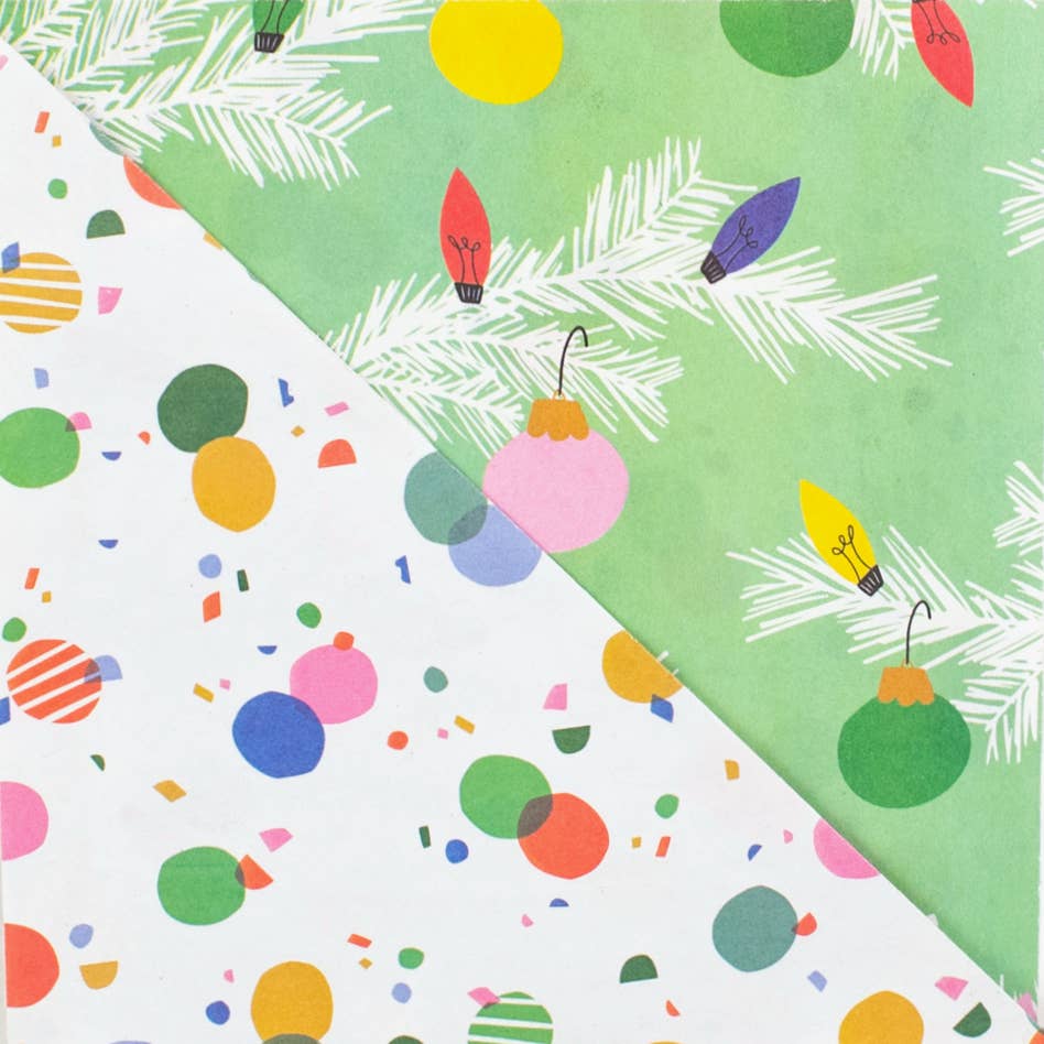 NEW // Boughs/Twinkled Wrapping Paper