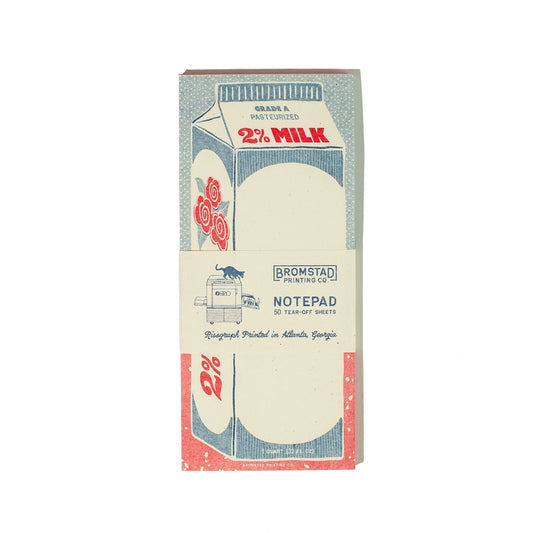NEW // 2% Milk Risograph Notepad