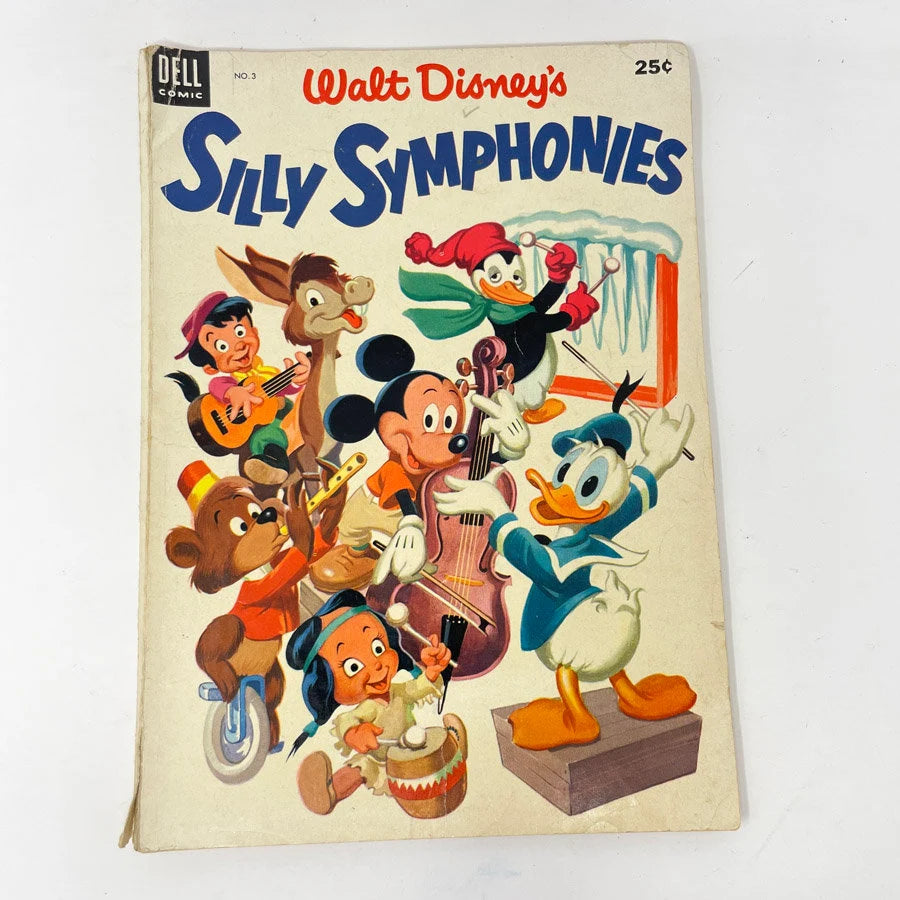 Walt Disney's Silly Symphonies Comic Book #3 - Dell Comics - 1953