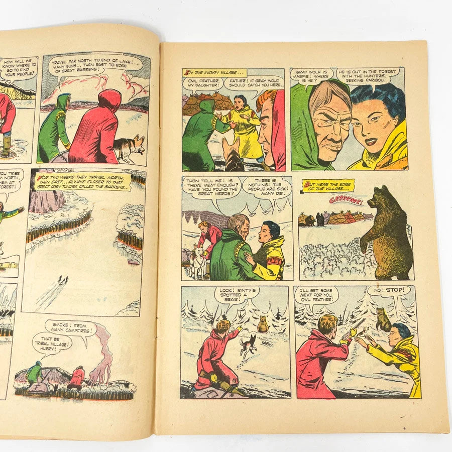 Rin Tin Tin Comic Book #6 - Dell - 1954