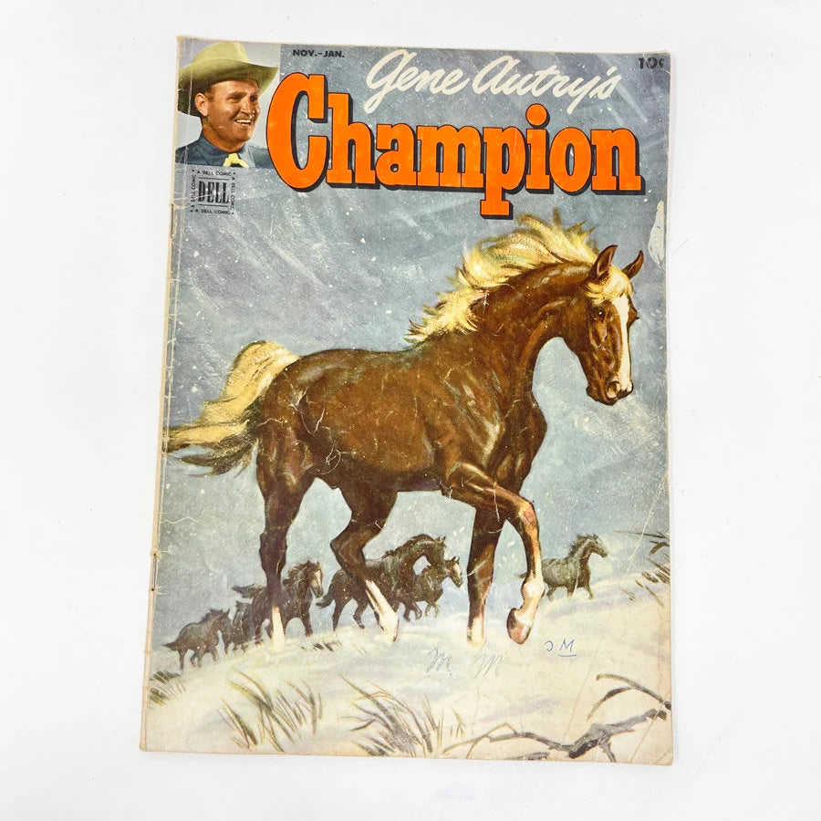 Gene Autrey's Champion Comic Book #8 - Dell - 1953