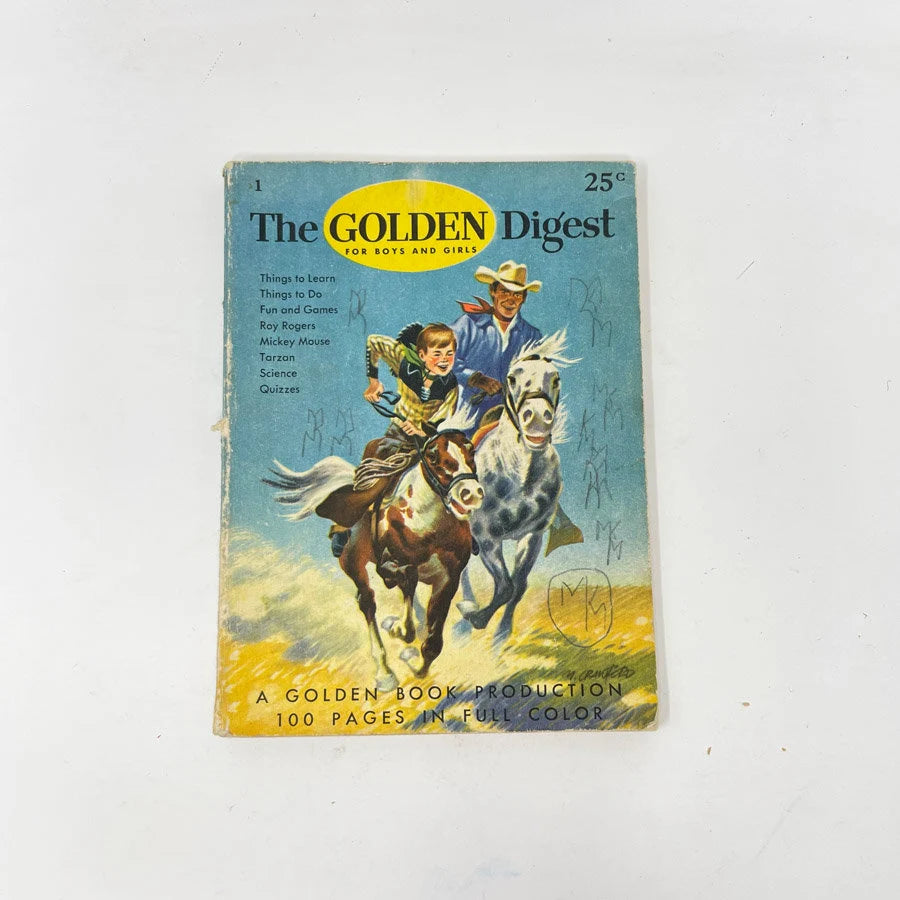 The Golden Digest - Golden Book - 1954