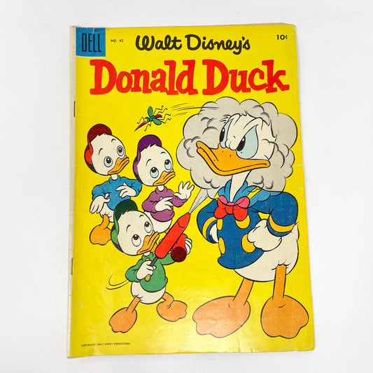 Walt Disney's Donald Duck Comic Book #42 - Dell Comics - 1955