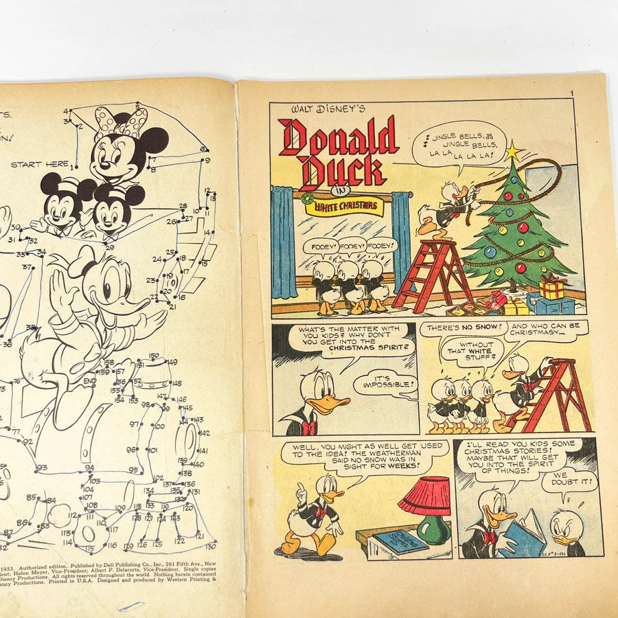 Walt Disney's Christmas Parade Comic Book #5 - Dell Comics - 1953