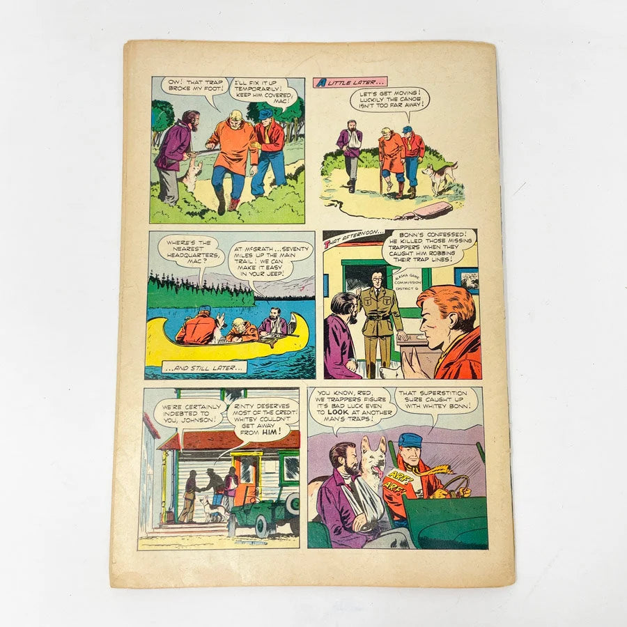 Rin Tin Tin Comic Book #6 - Dell - 1954