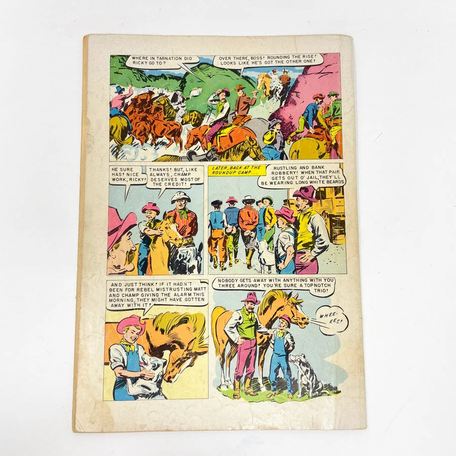 Gene Autrey's Champion Comic Book #8 - Dell - 1953