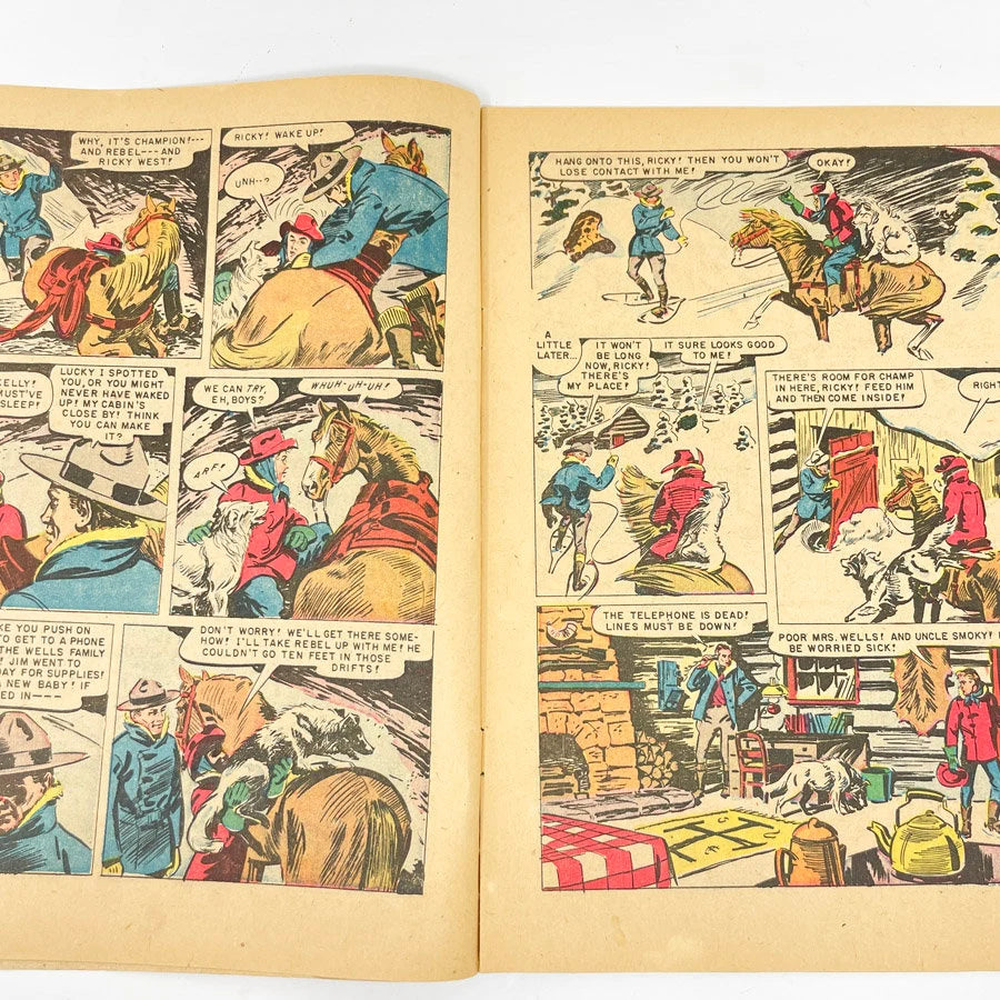 Gene Autrey's Champion Comic Book #8 - Dell - 1953