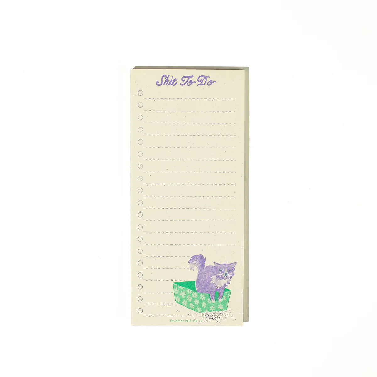 NEW // Shit to Do Risograph Notepad