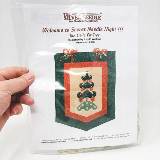 The Little Fir Tree - Cross Stitch Kit by The Silver Needle