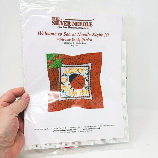 Welcome to My Garden - Cross Stitch Kit by The Silver Needle