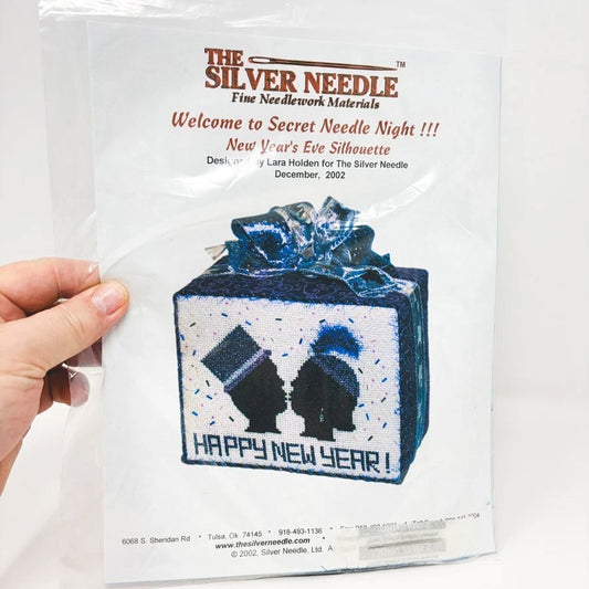 New Year's Eve Silhouette - Cross Stitch Kit by The Silver Needle