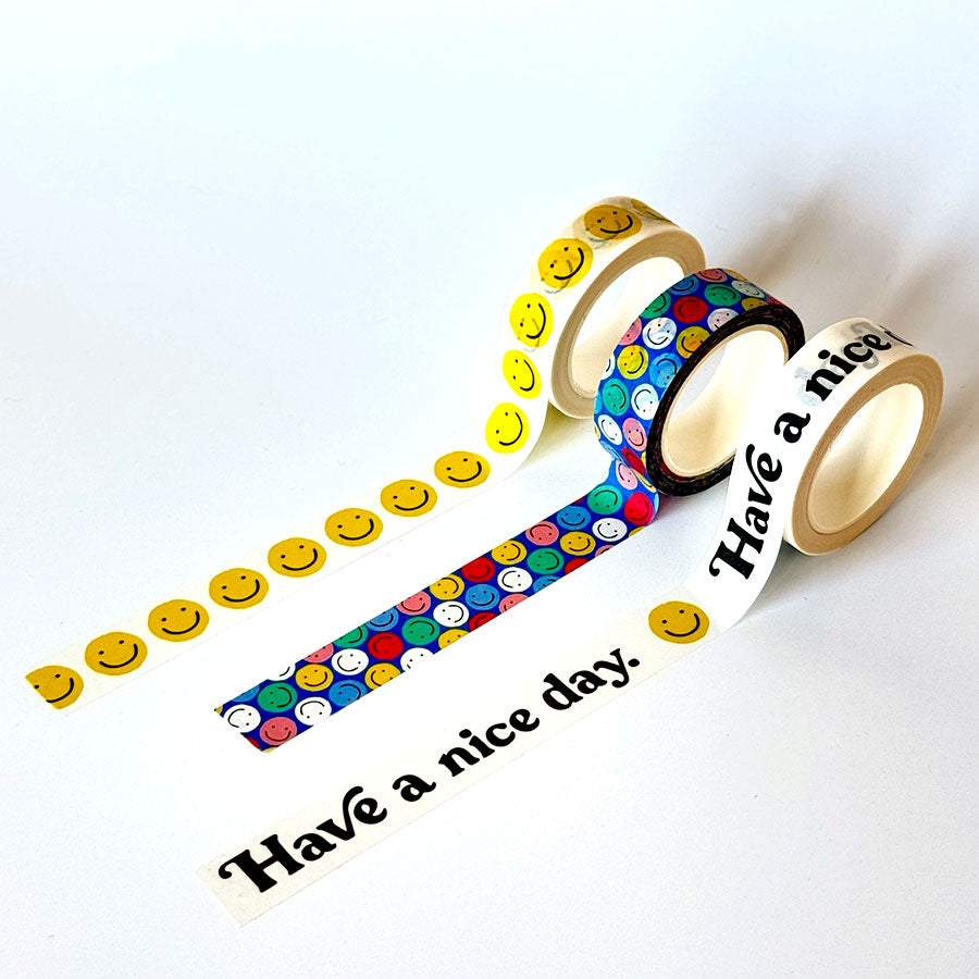 NEW // Have a Nice Day Washi Tape – Idlewild Co.