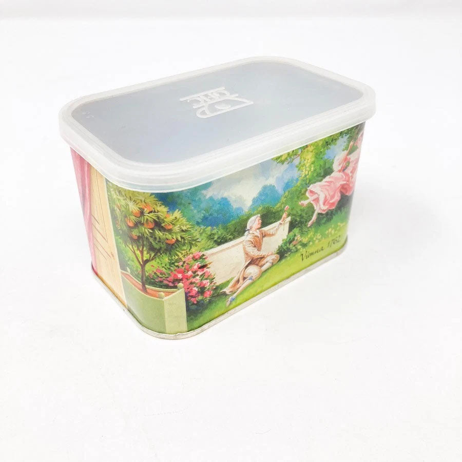 Vintage International Coffee Tins with Lids