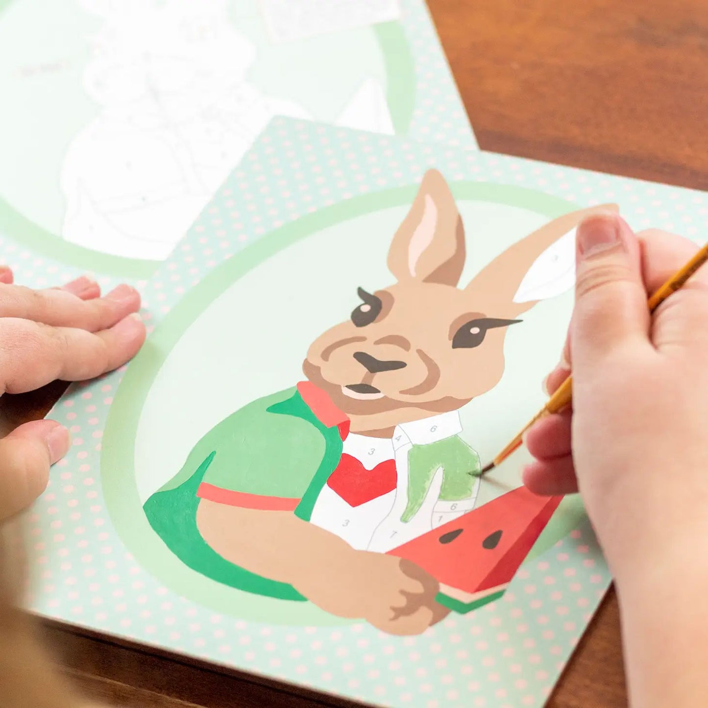 NEW // Bert Bunny Paint-by-Number Kit