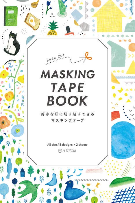 NEW // Decorative Paper Masking Tape Book