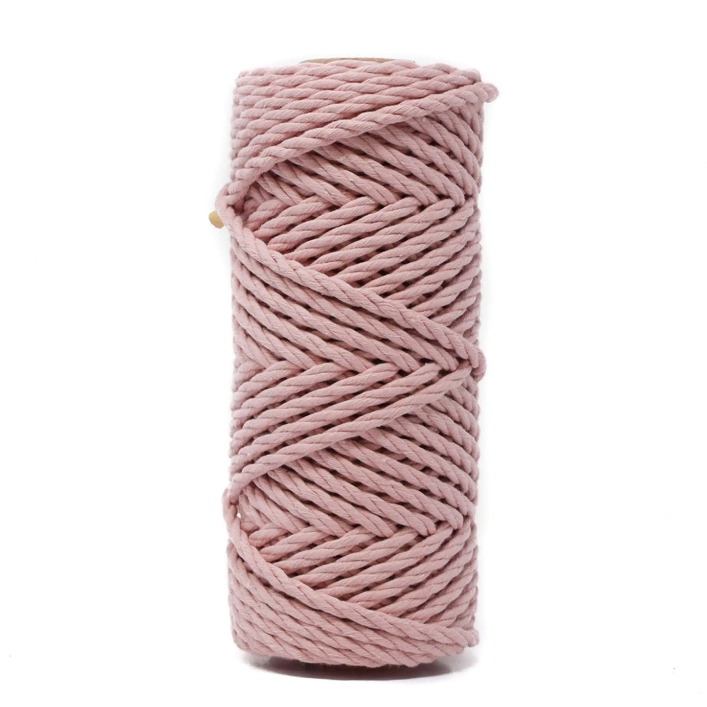 NEW // 3 Ply Recycled Cotton Rope - 5 Mm - 50 yd