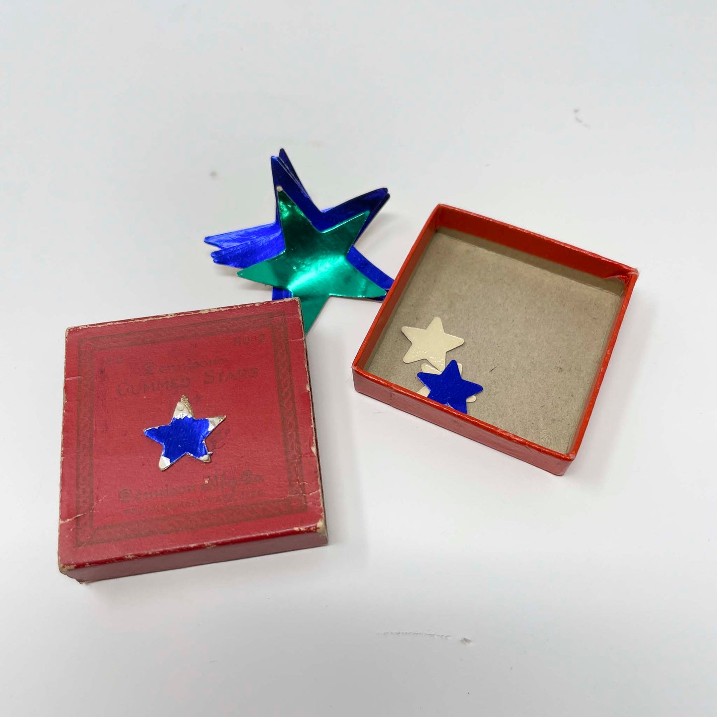 Vintage Dennison Gummed Stars