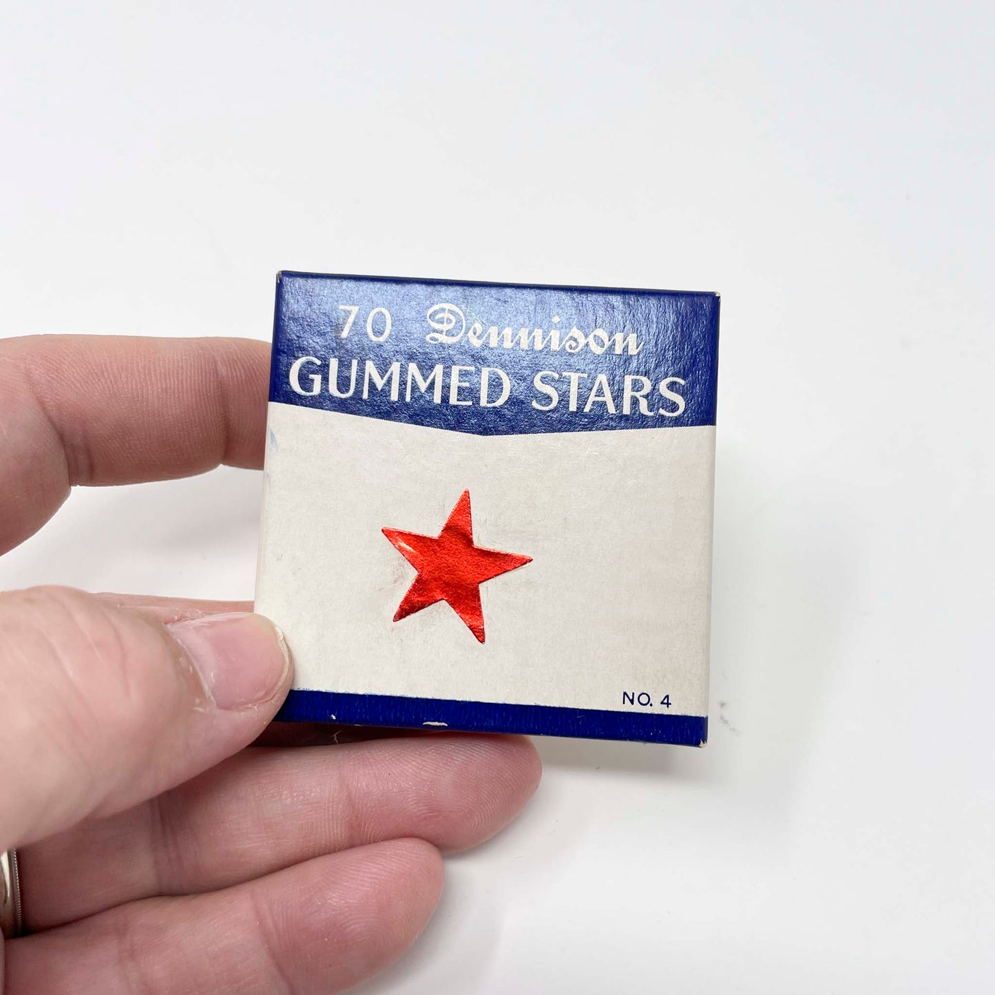 Vintage Dennison Gummed Stars