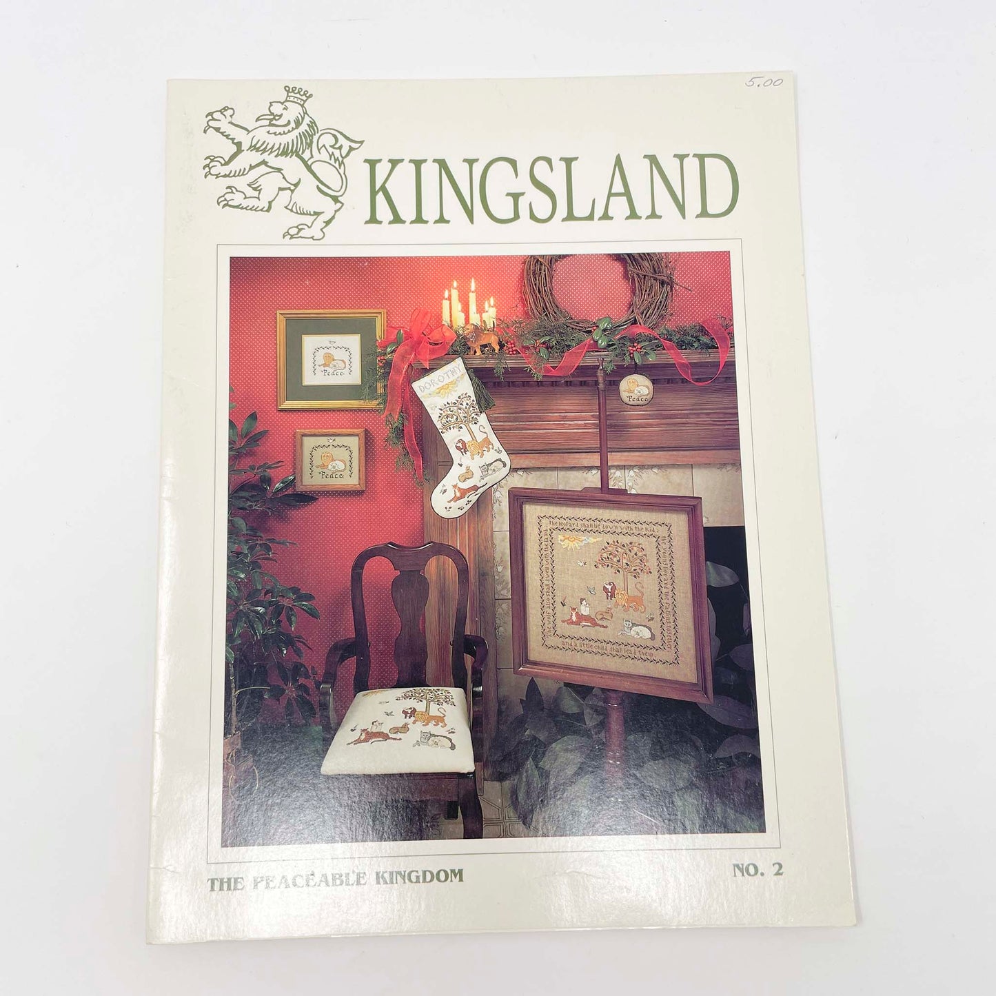 Kingsland The Peaceable Kingdom Cross Stitch Pattern