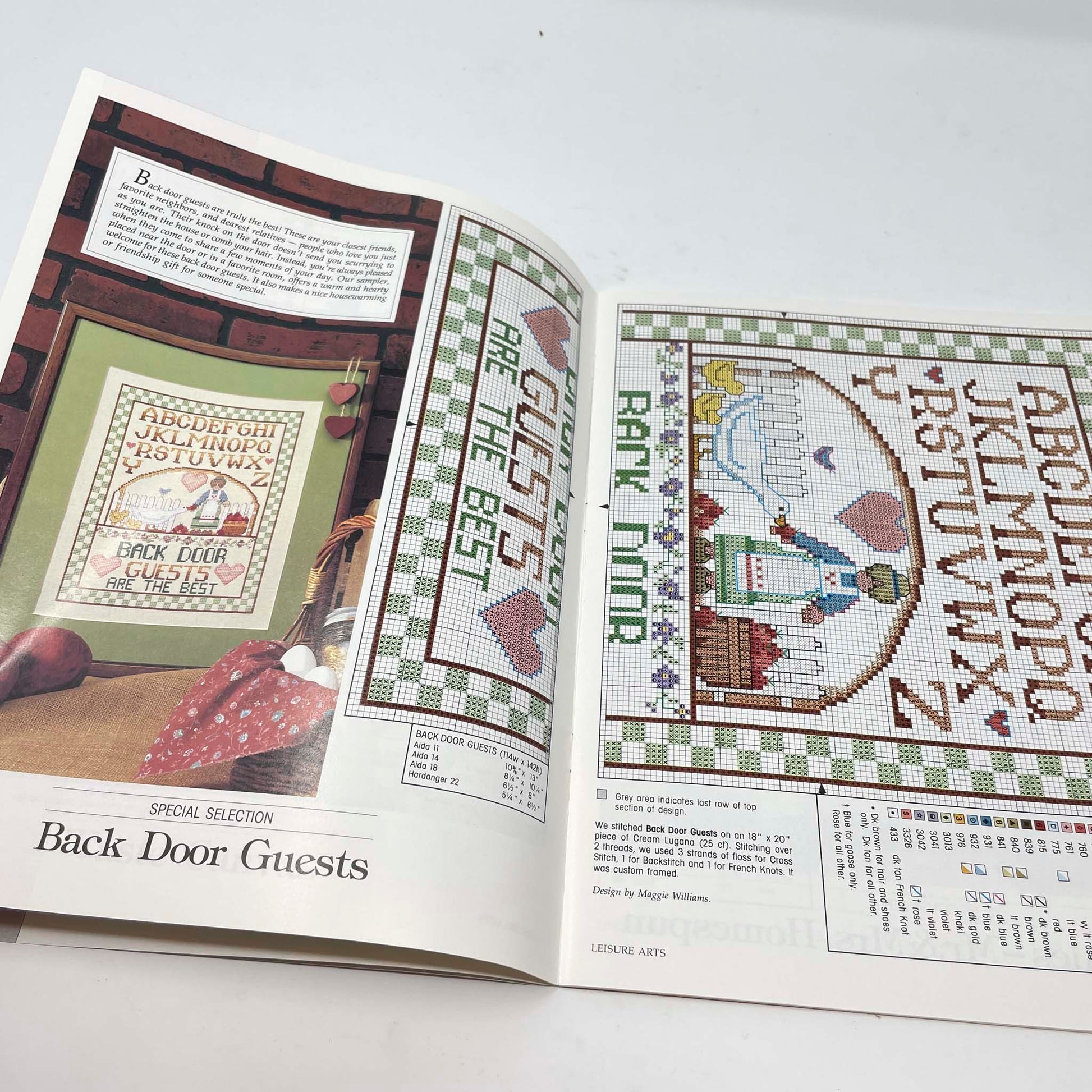 Leisure Arts Counted Cross Stitch & Knitting Pattern Books – Hello Art  Hatchery