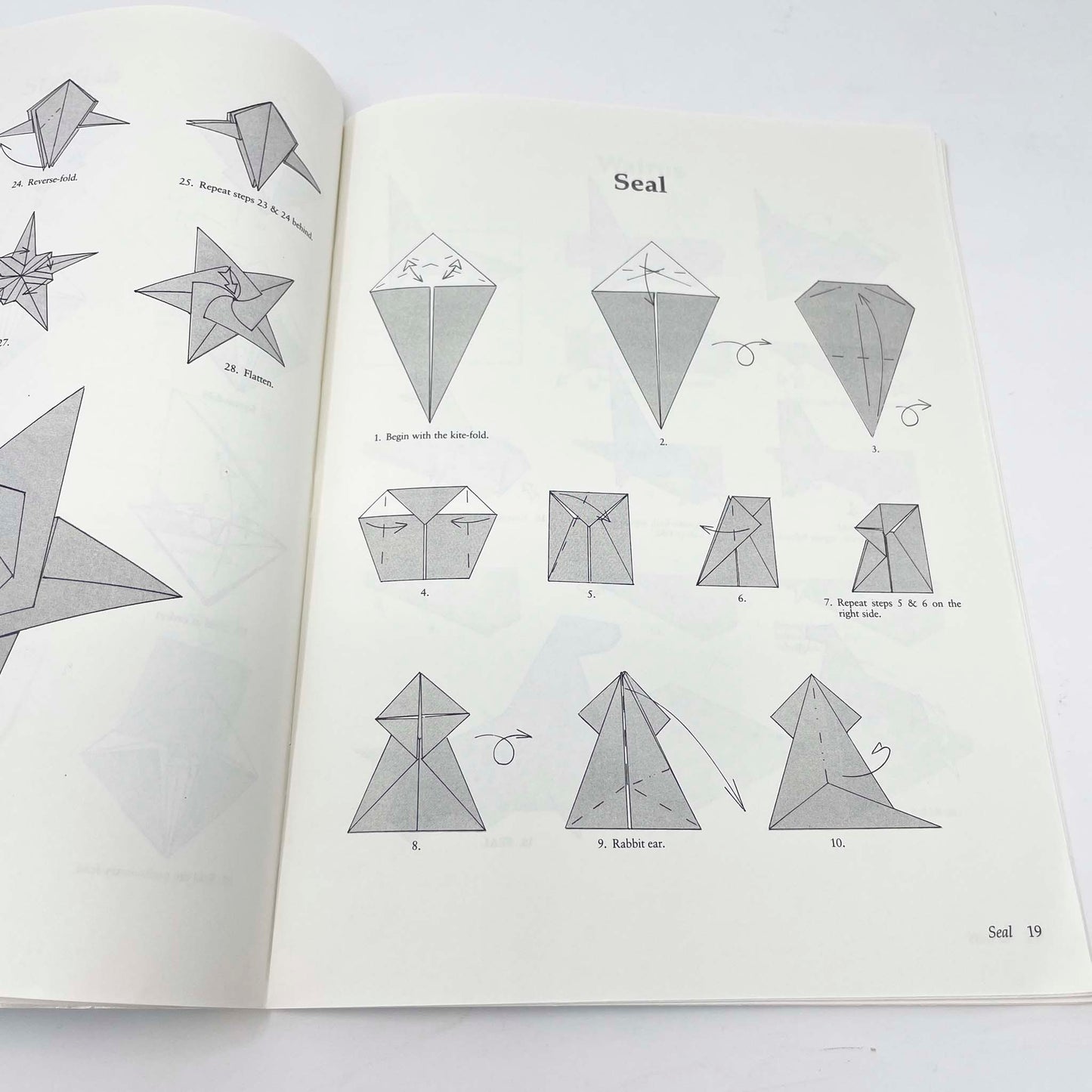Origami Sea Creatures Book by John Montroll