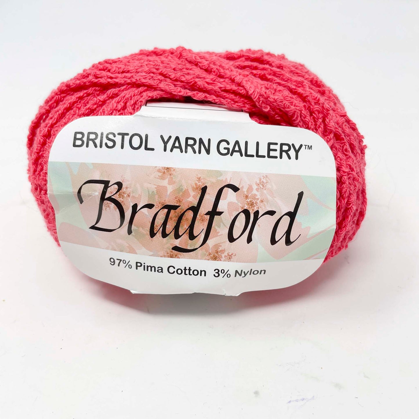 CLEARANCE Bristol Yarn Gallery Bradford Pima Cotton Yarn - Bright Coral