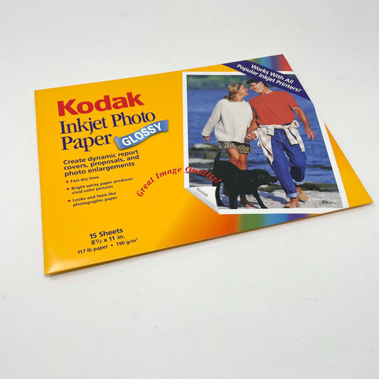 Kodak Inkjet Photo Paper - Glossy - 8.5" x 11"