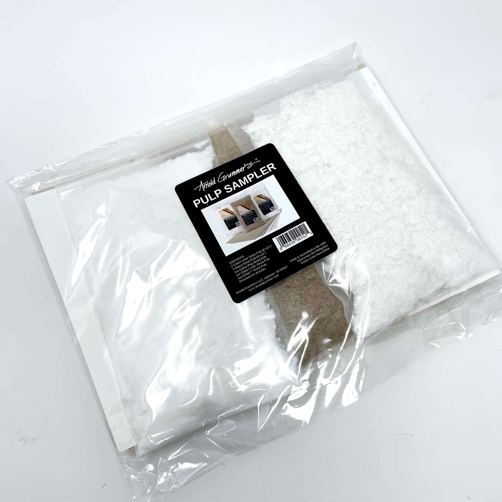 100% white cotton rag pulp