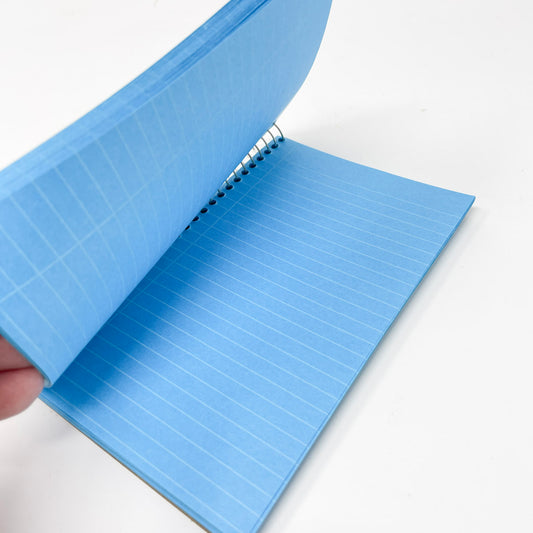 Gel Ink Paper Notebook - Blue