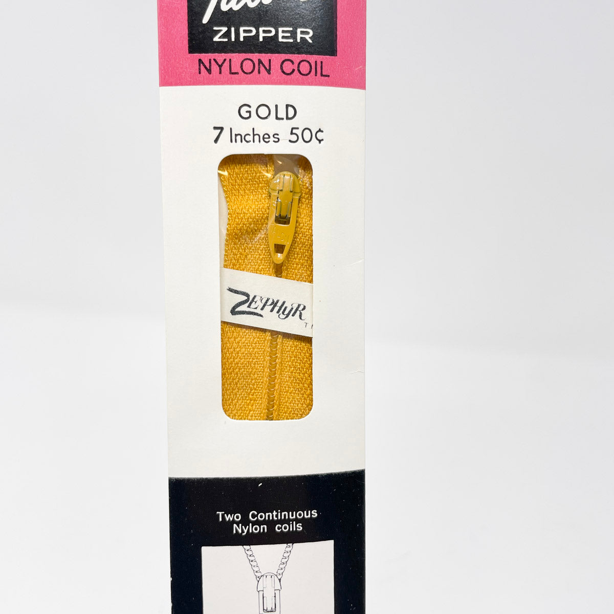 Vintage 7" Talon Zippers