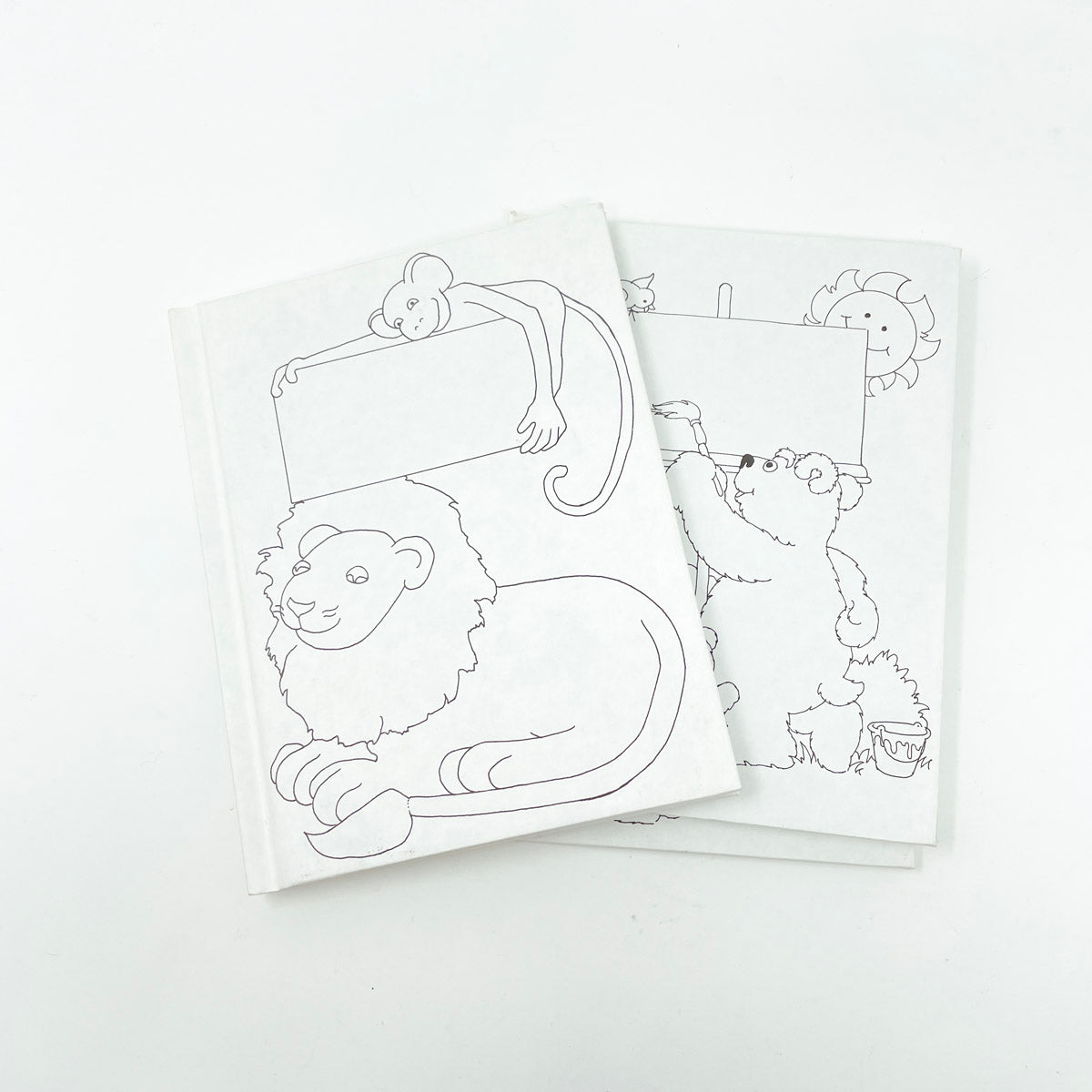 Blank Books with Cartoon Animal Covers