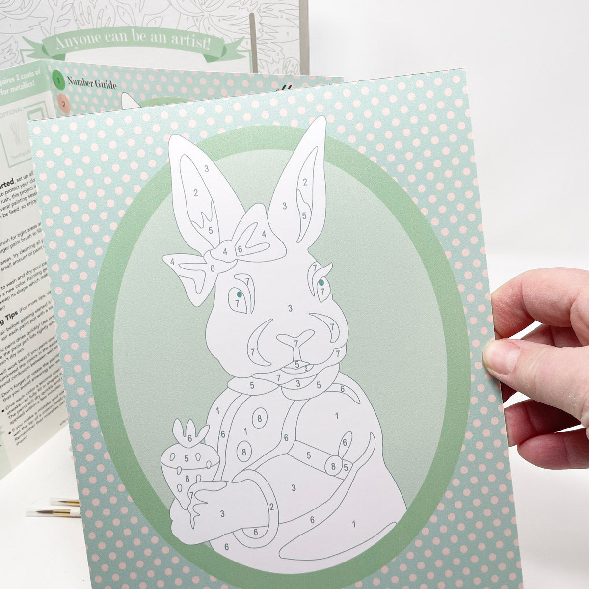 NEW // Bonnie Bunny Paint-by-Number Kit