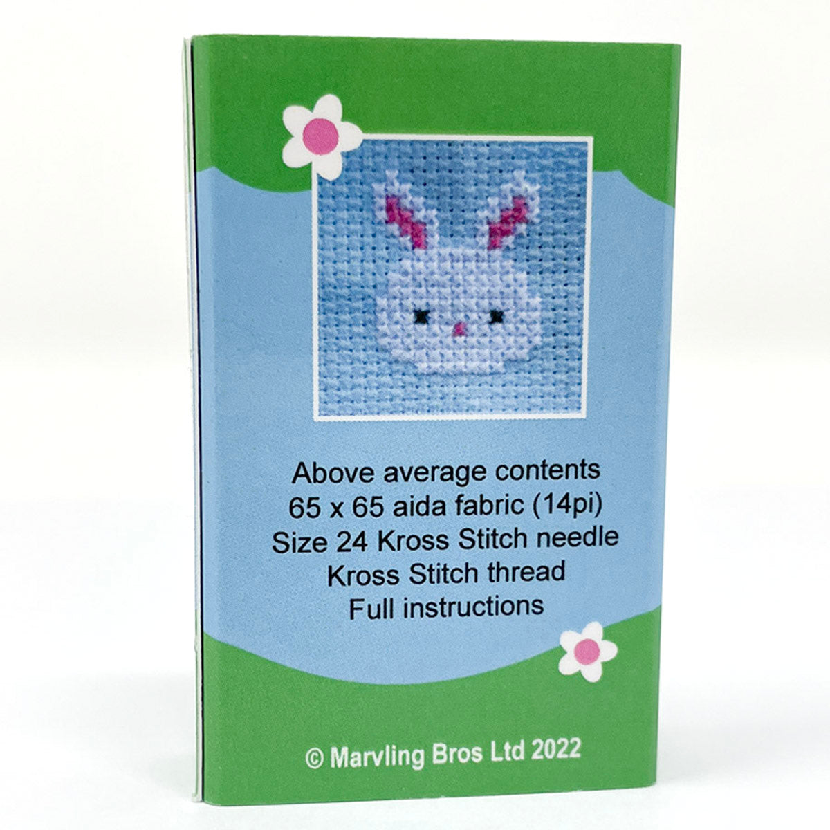 NEW // Kawaii Mini Cross Stitch Kit in a Matchbox