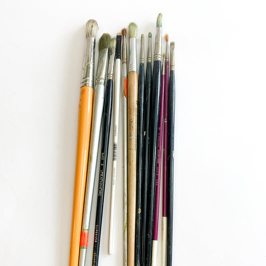 Stock Item: Assorted Artist Paintbrushes
